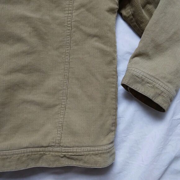 Faded Glory Brown Corduroy Fleece Lined Chore Barn Coat Jacket Boys Size M 8-10 - Picture 11 of 13